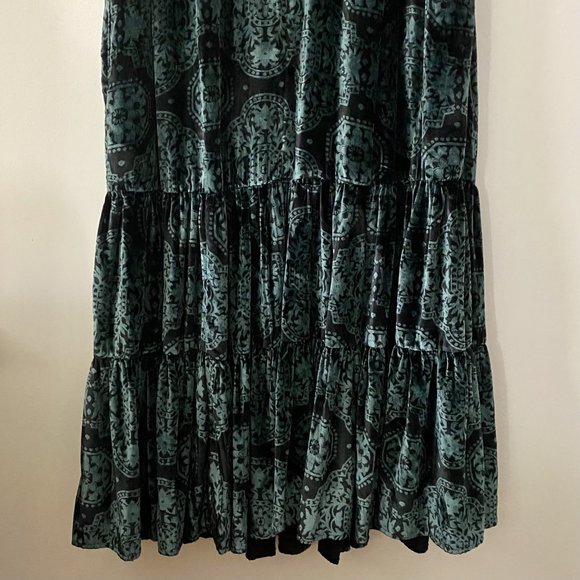 Free People On My Mind Velvet Maxi Top NWT - Picture 9 of 10